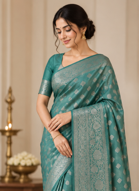 Tussar Silk Saree